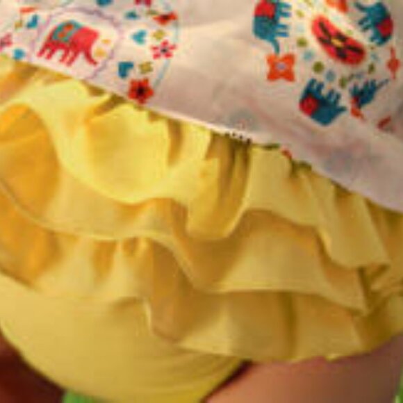 Baby Ruffled Bottom Bloomers - Picture 8 of 16
